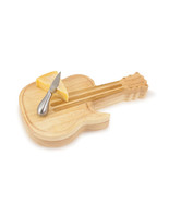 Guitar Shaped Cheese Board w/ Tools - £50.71 GBP