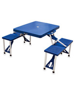 Folding Picnic Table w/ Seats - Royal Blue - £113.46 GBP