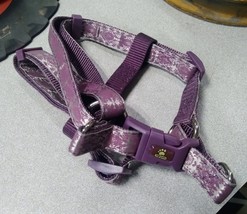TOP PAW Adjustable Dog Harness- Purple/Silver - £5.57 GBP+