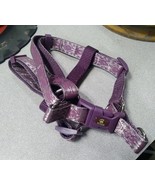 TOP PAW Adjustable Dog Harness- Purple/Silver - $6.99+