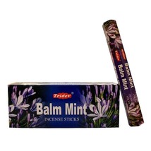 Tridev Incense Sticks Balm Mint Fragrance Masala Agarbatti Meditation 12... - £14.42 GBP