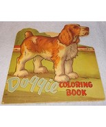 Vintage Saalfield Doggie Coloring Book 1950 unused Cocker Spaniel - €5,14 EUR