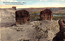 Green River Wyoming Buttes Red ~ On The Union Pacific Line Postcard-
show ori... - £9.32 GBP