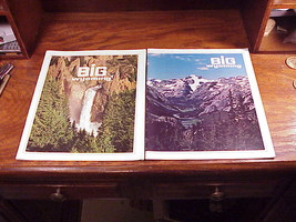 Lot of 2 1970&#39;s Big Wyoming Travel Brochures - £5.53 GBP