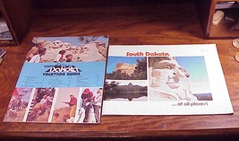 Lot of 2 1970&#39;s South Dakota Travel Brochures, Guides, Of All Places - £5.49 GBP