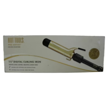 Open Box - HOT TOOLS Pro Artist 24K Gold 1-1/2&quot; Digital Curling Iron - $1,104.45 MXN
