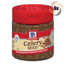 6x Shakers McCormick Celery Seed Seasoning | .95oz | Distinct Celery Flavor - £34.82 GBP