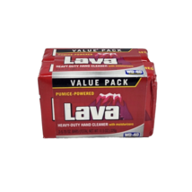 VINTAGE LAVA VALUE PACK HEAVY DUTY HAND CLEANER 2 PACK BAR SOAP NEW SEAL... - $132.90 MXN