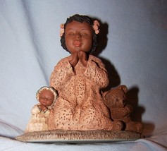 All God&#39;s Children Figurine-Faith-Number 5-Martha Holcombe-1992- item-Lot II - £9.29 GBP