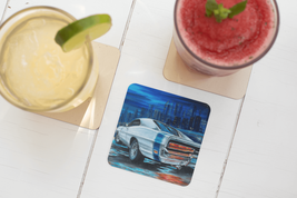 The King of Muscle Cars - MaddK Studio - Drink coaster - $7.99+