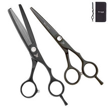 Washi panther shear set black fx9 best professional hairdressing scissors - £274.53 GBP