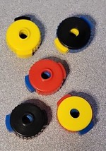 Lot 5 Drum Quick Release Nut Plastic Thickened Quick-Set Cymbal Mate Kit  - £7.37 GBP