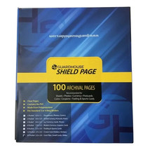 2x2 Guardhouse Coin Page Protectors for Binders - Archival, 100pk - $36.99