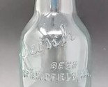 Vintage Reisch Brewing Co. Springfield, IL Beer Clear Bottle B1-2 - $49.99