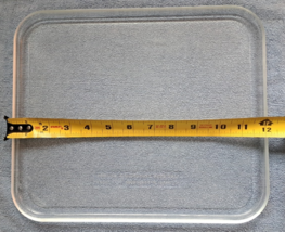 Vintage 12" X 10" Microwave Oven Plate Used Tray Sharp Half Pint - $48.99
