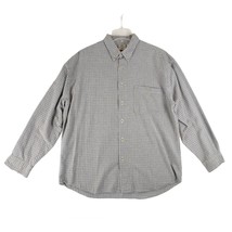 Vintage 90s Y2K INTRINSIC Long Sleeve Plaid Flannel Button Down Shirt, Men&#39;s XL - £12.35 GBP