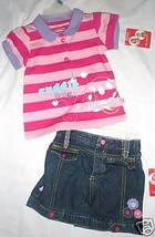 Fisher-Price Infant Girls 2 Piece Outfit  Size - 12 MONTHS NWT - $11.29