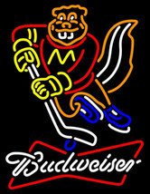 Budweiser Bowtie Minnesota Golden Gophers Neon Sign - £552.32 GBP