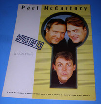 Paul McCartney Sheet Music Vintage 1985 Spies Like Us - £19.69 GBP