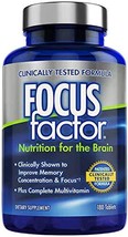 Focus Factor Brain Supplement Multivitamin Improve Memory and Clarity Bo... - £21.10 GBP