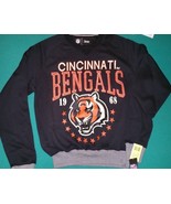 Brand NEW CINCINNATI BENGALS Crew Neck Crewneck &#39;BIG TIME&#39; sweatshirt AU... - €50,95 EUR+