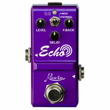 Rowin LN-314 Echo Nano Warm Tape Delay Guitar Effect Pedal True Bypass New - $29.80