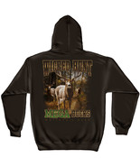 New WHITETAIL DEER  HUNTING  HOODIE SWEATSHIRT - $67.60 CAD+