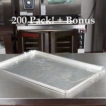 Baking Sheet Pans 18&quot; x 26&quot; Full Size SHEET PAN LINER 200 PACK PLUS BONU... - $75.43