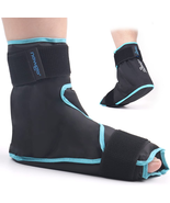 NEWGO Ice Pack Ankle Foot Ice Pack Wrap for Plantar Fasciitis Reusable G... - £23.91 GBP