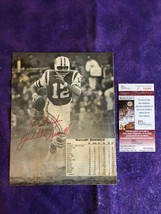 Joe Willie Namath Signed Photo JSA Certified Autograph Picture NY Jets 1969 - $549.00