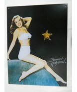 Marilyn Monroe Metal Decor Wall Art Plaque Bernard of Hollywood 12x16 Ti... - $59.35