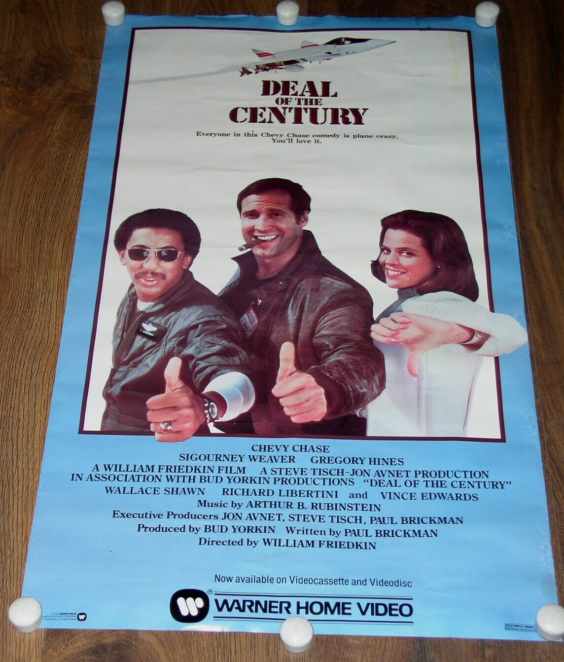 Primary image for DEAL OF THE CENTURY PROMO VIDEO POSTER VINTAGE 1983 CHEVY CHASE GREGORY HINES