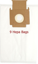 H-10 HEPA Bags Fits Riccar Prima and Simplicity Wonder Type C 9 Bag Pack - £13.57 GBP
