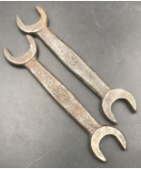 Lot of Two (2) Vintage Ford Branded Open Ended Wrenches 5.5&quot; Long &quot;M&quot; USA - $13.99