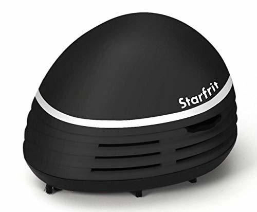 Starfrit Handheld Table Vacuum Cleaner (Black with White Stripe) | Removes Crumb - £8.70 GBP