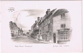 Postcard High Street Goudhurst United Kingdom Judges Ltd - $2.96