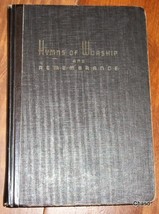 Hymns of Worship and Remebrance, 1960 Edition - $15.00