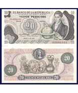 1- notes Colombia P409d, 20 Peso, Francisco José de Caldas / Gold Museum... - $24.00
