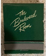 Vintage The Boulevard Room Hotel Jefferson St Louis MO Matchbook *Unstruck* - $2.99