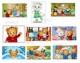 9 Daniel Tiger Stickers, Birthday Party Favors, Labels, Decals, Rewards,... - £9.43 GBP