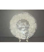 Home Interiors Plate Season&#39;s Greetings #8838 NEW Etched Holly Vintage - £15.96 GBP