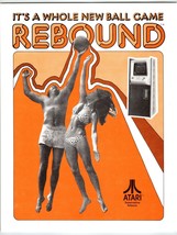 Rebound 1974 Video Arcade Game Promo Flyer Original Retro Artwork RARE Vintage - £89.76 GBP