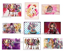 9 Ever After High inspired Stickers, Birthday Party Favors, Labels, Decals - £9.35 GBP