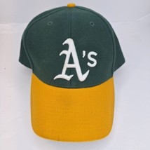 Vtg 80&#39;s 90&#39;s Oakland A&#39;s Baseball Snapback Adult Hat The E Cap - $19.79