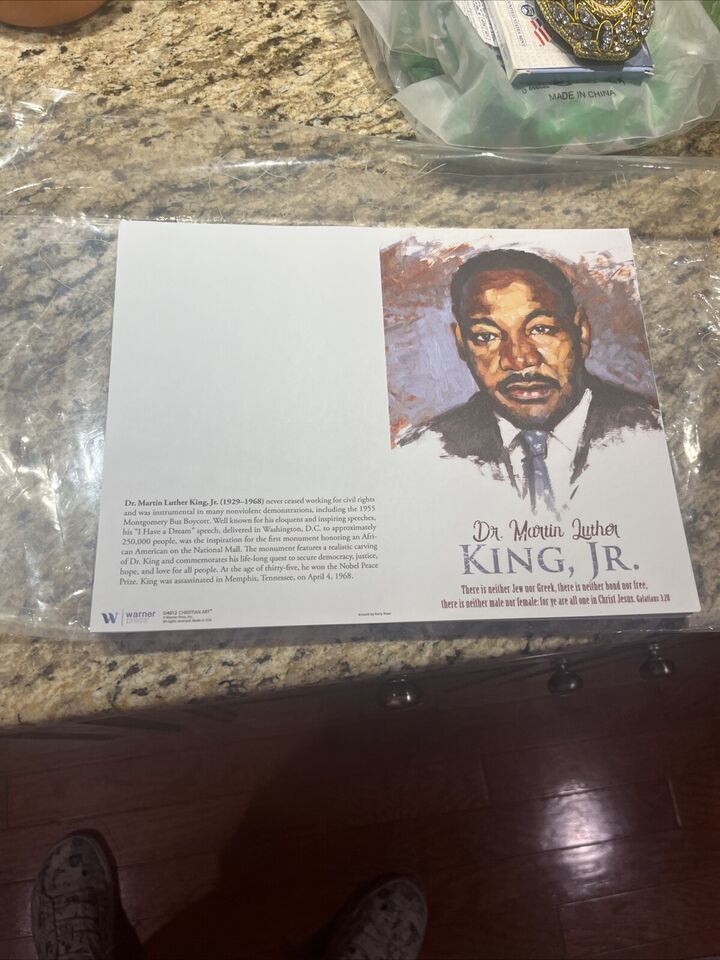 Martin Luther King Jr. Bulletins pkg. of 100 NEW - $14.03