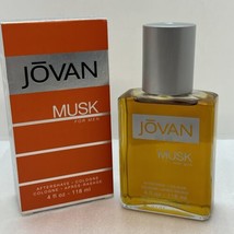 Jovan Musk For Men Aftershave Cologne Spray 4 Fl Oz New In Box Coty Usa - £18.23 GBP