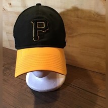 New Era Pittsburgh pirates 9twenty Adjustable Dad Black strapback Cap Daddy Hat - £16.06 GBP