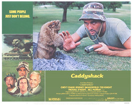CADDYSHACK POSTER 11X14 IN BILL MURRAY CARL GOPHER CHEVY CHASE 28X36 CM ... - £19.65 GBP