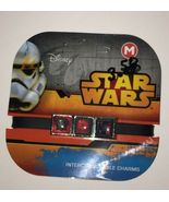 Disney Parks 3 Charm Bracelet Star Wars Interchangeable New size M - £7.86 GBP