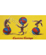 Curious George Balancing Balls Design Vinyl Checkbook Cover - $11.96 CAD
